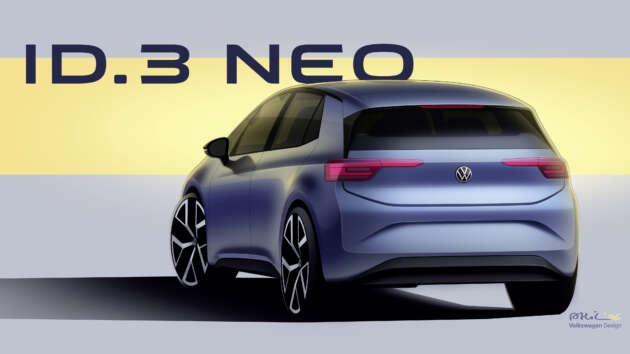 Volkswagen ID.3 Neo – revamped EV hatch with new tech, physical controls, driver assists; reveal mid-April