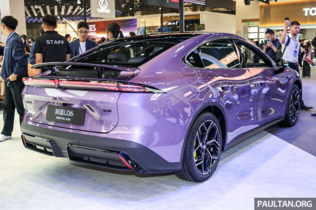 Deepal L06 EV ditunjuk di Beijing – sedan EV kacak dari jenama sporty Changan, RWD, 272 PS/290 Nm
