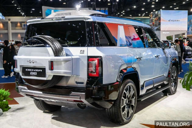 Denza B8 in Thailand again – PHEV 4×4, 578 PS, 100 km WLTP EV range, 905 km total, coming to Malaysia