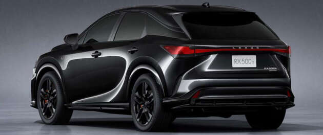 Lexus RX500h F Sport Special Edition 2026 di Malaysia – masih lagi dalam unit terhad, harga RM512,888