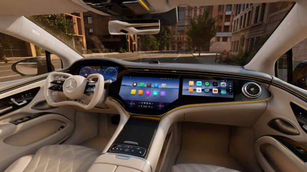 Mercedes-Benz EQS facelift 2026 diperkenal – 800V, sistem stereng steer-by-wire, WLTP sehingga 926 km