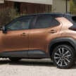 2026 Toyota Yaris Cross for Europe debuts – 1.5L NA 3-cylinder hybrid, up to 130 PS, new GR Sport variant