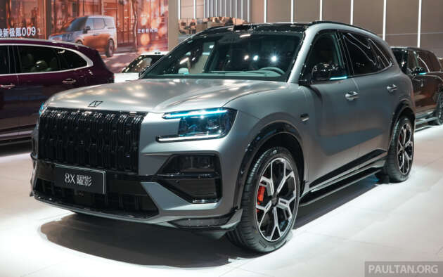 Zeekr 8X dipamer di Beijing – PHEV 2.0T dengan kuasa sehingga 1,400 PS, WLTP hibrid 1,205 km, dari RM207k