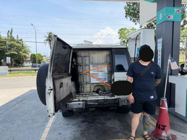 KPDN arrests two men in Kota Kinabalu for suspected illegal sales and collection of subsidised diesel