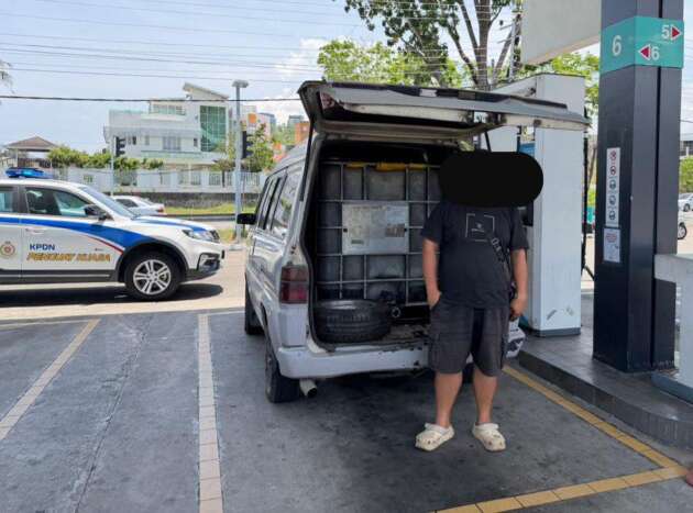 KPDN arrests two men in Kota Kinabalu for suspected illegal sales and collection of subsidised diesel