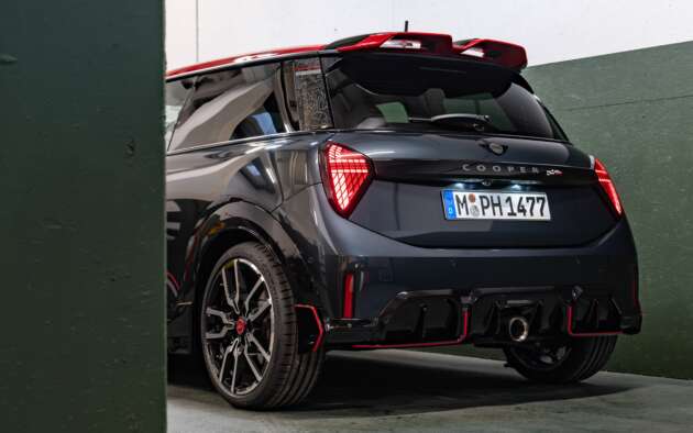 MINI John Cooper Works GP Inspired Edition di M’sia — gaya ilham perlumbaan, masih 231 PS; RM334k