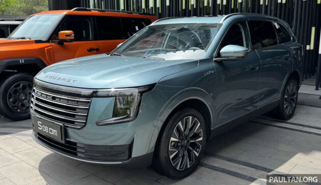 Soueast S08 DM in Beijing – 7-seater PHEV, up to 1,000 km range; Jetour sub-brand coming to Malaysia?