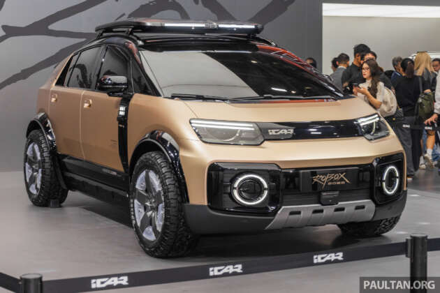 iCaur Robox concept – monobox SUV, Level 3/Level 4 autonomy, no steering wheel, 1,000 kW charging