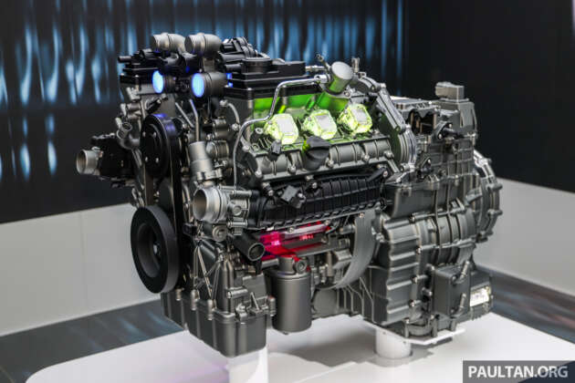 Horse Powertrain in Beijing – flat engines to convert EVs, even a V6! New Proton Perdana V6? Not so fast…