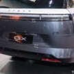 2026 Xpeng GX shown in Beijing – flagship SUV; EV up to 750 km CLTC, REEV 1,585 km combined; fr RM232k