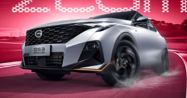 GAC GS3 Emzoom dikemaskini di M’sia — Premium R gril baru, warna dua-tona; harga kekal dari RM117k