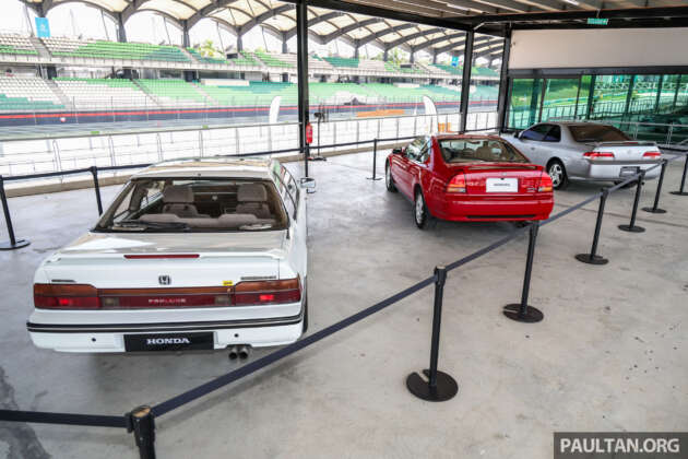 GALERI: 4 generasi Honda Prelude dipamer di Sepang