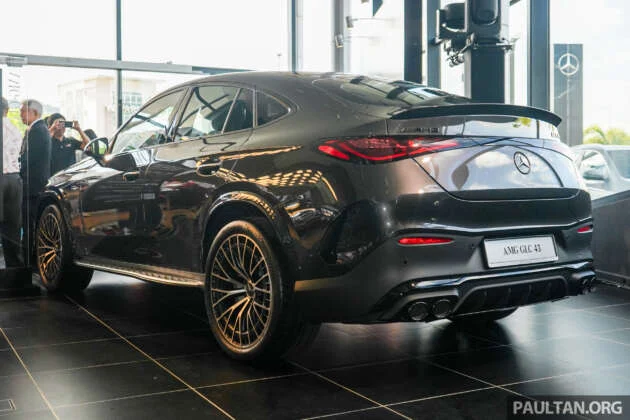 2026 Mercedes-AMG GLC43 4Matic Coupé Nightfall Edition Malaysian gallery – more kit; RM518,888 OTR