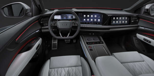 Audi Q9 confirmed – 3-row BMW X7, Mercedes GLS rival; interior revealed with 6 seats, powered doors