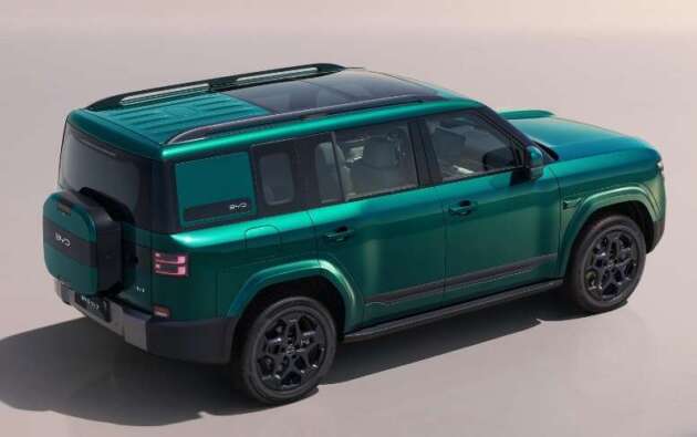 BYD Ti7 untuk pasaran global – tukar jenama dari Fangchengbao Tai 7, SUV PHEV 1.5T 7-tempat duduk