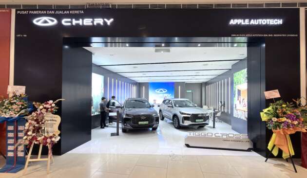 Chery’s new boutique showroom at Pavilion Bukit Jalil