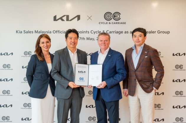 Kia Sales Malaysia appoints Cycle & Carriage as dealer