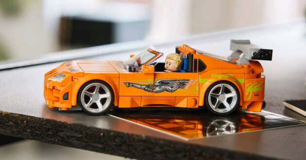 Lego Speed Champions gains new entry – set 77260 is the Toyota Supra Mk4 from The Fast and the Furious