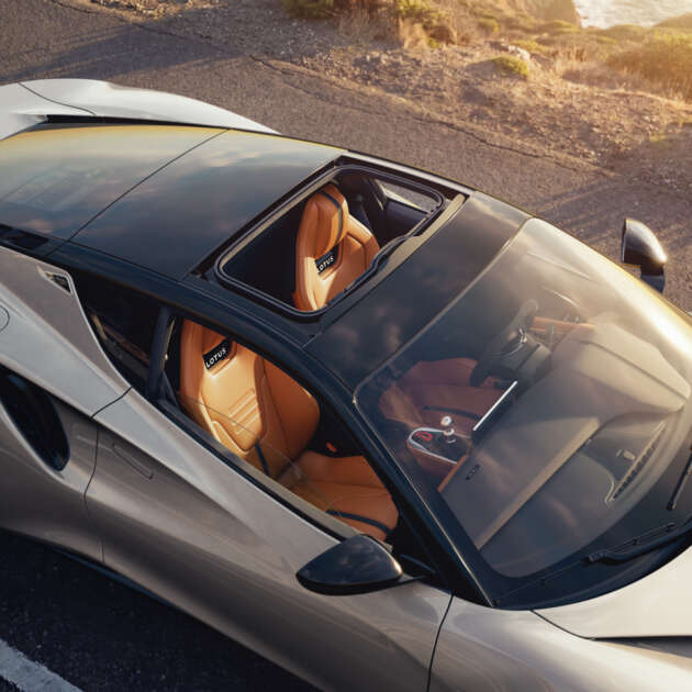Lotus Emira 420 Sport – versi 2.0L Turbo Mercedes-AMG lebih hardcore; 420 PS/500 Nm, lebih ringan