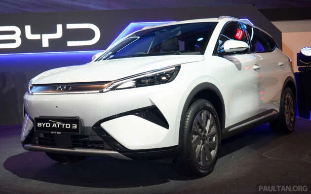 2026 BYD Atto 3 facelift in Malaysia – FWD/RWD Evo, up to 313 PS, 510 km WLTP, 220 kW DCFC, fr RM126k