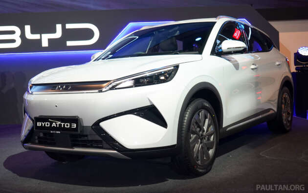 BYD Atto 3 facelift 2026 kini di Malaysia — FWD dan RWD Evo, hingga 313 PS, 510 km WLTP, dari RM126k