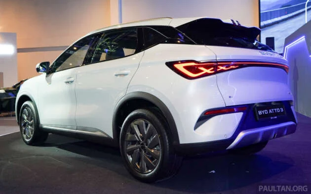 2026 BYD Atto 3 facelift in Malaysia – FWD/RWD Evo, up to 313 PS, 510 km WLTP, 220 kW DCFC, fr RM126k