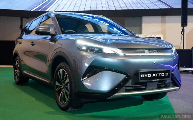 2026 BYD Atto 3 facelift in Malaysia – FWD/RWD Evo, up to 313 PS, 510 km WLTP, 220 kW DCFC, fr RM126k