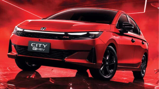 2026 Honda City launched in Thailand – now cheaper with 10-inch touchscreen; 1.0T and e:HEV, fr RM70k
