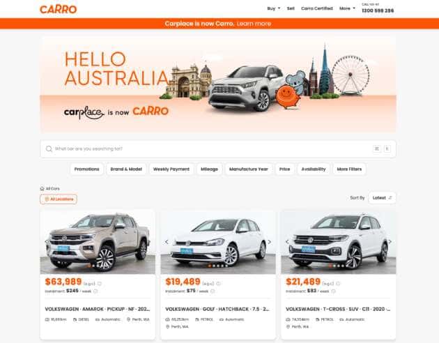 Carro enters Australia with CarPlace acquisition – unicorn car marketplace now in eight markets