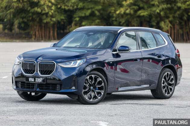 2026 BMW X3 30 xDrive M Sport outdoor gallery in Malaysia – 258 PS/400 Nm, 15 speakers, from RM359k