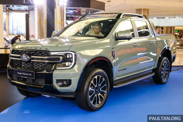 Ford Ranger gets new variants in Malaysia – Platinum 3.0 for RM206k, Sport 2.0/3.0 from RM146k, XL RM128k