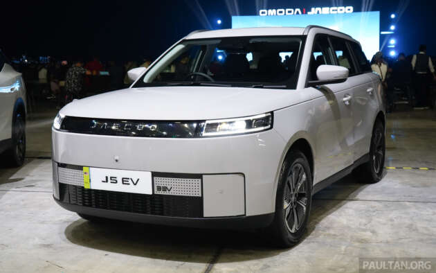 2026 Jaecoo J5 EV now open for booking in Malaysia – RM125k estimated; CKD, 211 PS, 402 km WLTP range