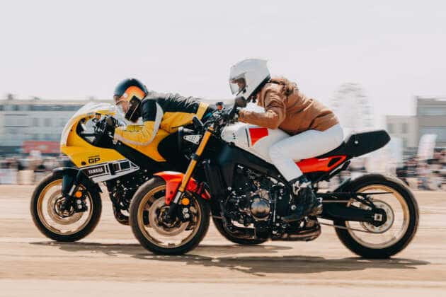 Yamaha XSR900GP and XSR900 at Malle Beach Race