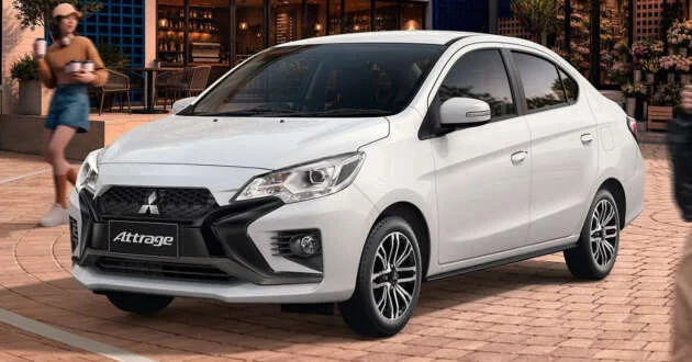 2026 Mitsubishi Attrage facelift launched in Thailand – new front bumper, ADAS; 1.2L CVT only; from RM69k