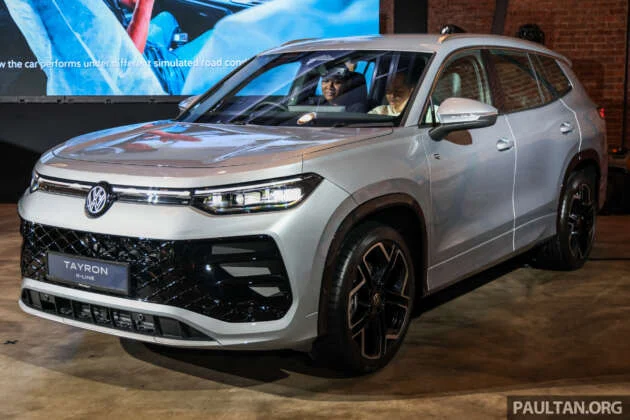 2026 Volkswagen Tayron R-Line priced from RM239k in Malaysia – RM48k more than Elegance; 2.0 TSI, more kit