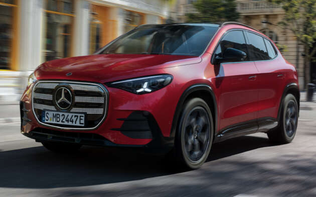 2027 Mercedes-Benz GLA – 800V EV SUV with big grille, up to 354 PS, 657 km WLTP range, hybrid available