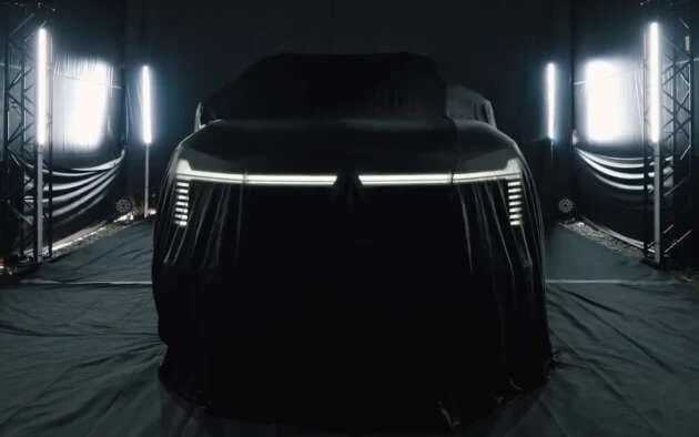 2027 Mitsubishi Pajero teased under wraps – bits of interior shown in promo video; SUV debuts this year