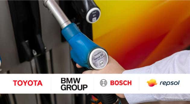 BMW partners with Toyota, Bosch and Repsol for real-world pilot of vehicles using 100% renewable petrol