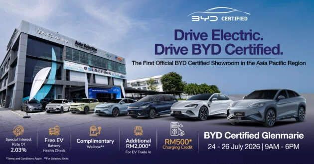 Enjoy great deals on a wide selection of pre-owned BYD models at BYD Certified Glenmarie this July 24-26
