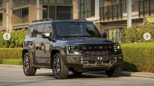 Jetour T2 updated for 2027 in the UAE: interior revisions