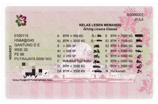 Malaysian driver fined for not having physical licence at road block in Thailand