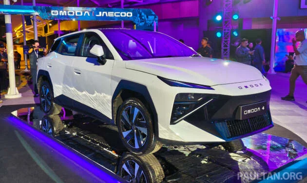 Omoda 4 EV makes ASEAN debut in Indonesia – 218 PS and 275 Nm B-segment SUV, 470 km WLTP range