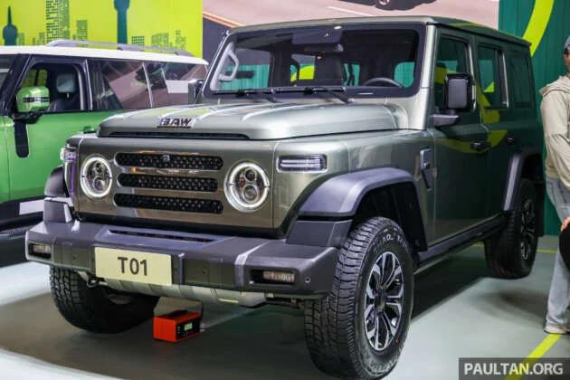 BAW T01 off-roader at GIIAS 2026 – 2.0T petrol or diesel; one of China’s oldest carmakers launches in Indonesia