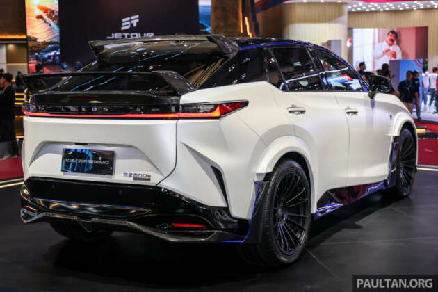 Lexus RZ600e F Sport Performance now in Indonesia – 426 PS dual-motor, 525 km WLTC, carbon parts; RM823k