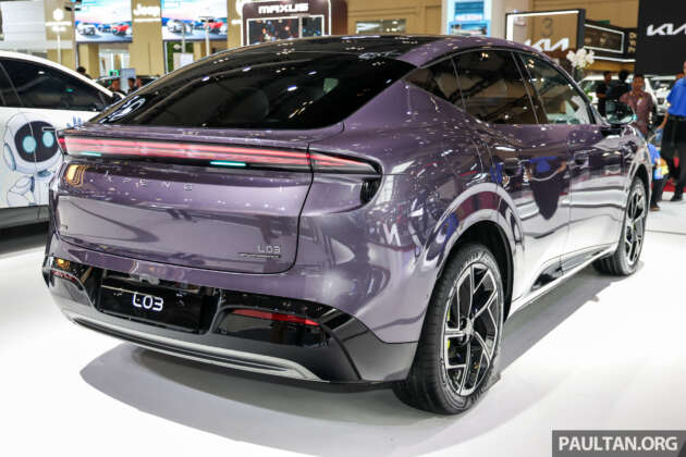 Xpeng L03 in Thailand – fr RM110k est for Atto 3, eMas 7 rival; 520 km WLTP, RWD only, coming to Malaysia?
