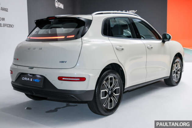 GWM Ora 5 HEV previewed again – 1.5L turbo hybrid, 223 PS/476 Nm, over 1,100 km WLTP, Q4 Malaysian launch
