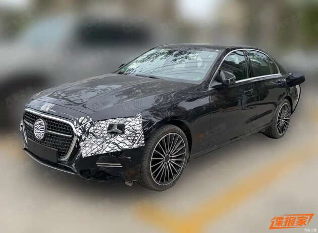 2027 Mercedes-Benz C-Class facelift spied in China – W206 gets massive grille, star lights to fight G50 3 Series