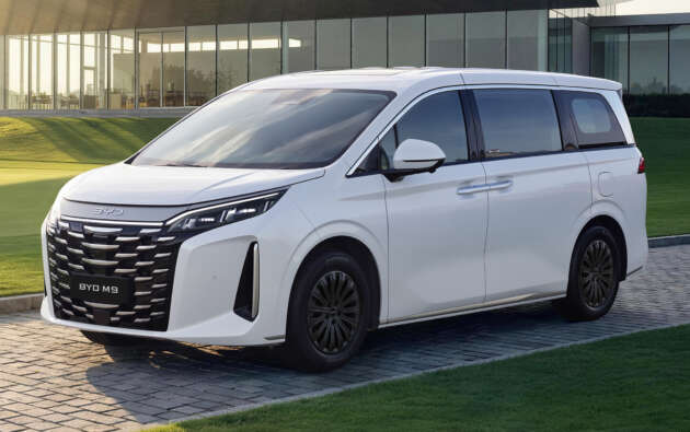 BYD M9 confirmed for Australia – sub-Denza D9 PHEV MPV, 145 km WLTP EV, 850 km total; Malaysia also?