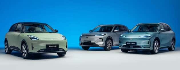 Geely EX2, EX5 and EX5 EM-i now in Egypt, blocks potential Proton eMas NEV export plans to MENA region?