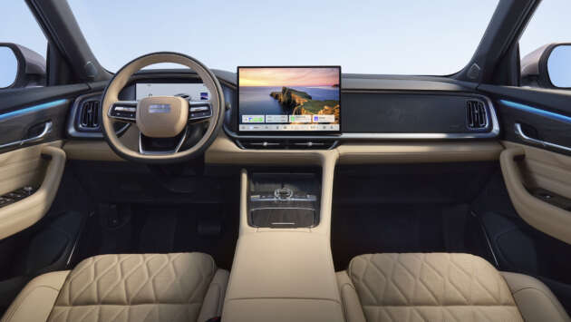 Geely Monjaro EM-i in Egypt – 1.5T PHEV with optional AWD, up to 340 PS, 667 Nm, 0-100 km/h 5.8 secs